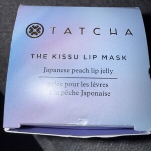 TATCHA The Kissu Lip Mask Japanese Peach Lip Jelly 0.32 oz/9 g Full Size New